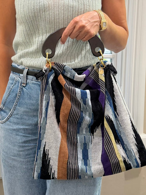 Le Noué — Missoni Terry, Clint Stripe (Espresso Wood)