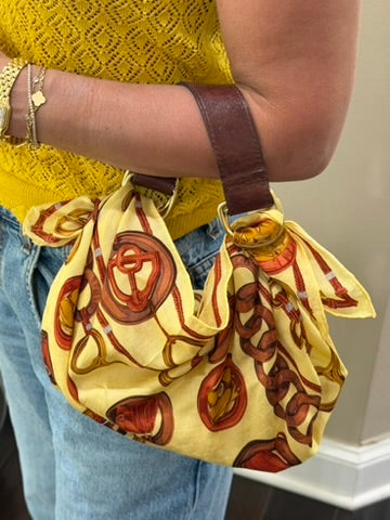 Le Noué — Vintage Celine Cotton Petite, Warm Yellow