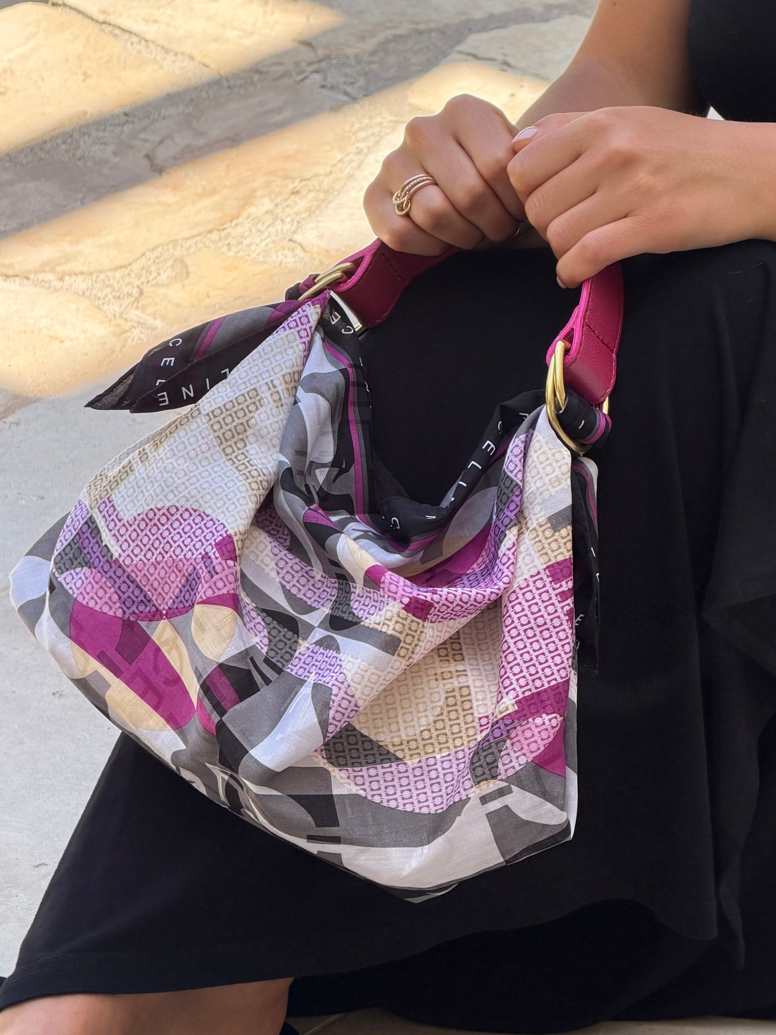 Le Noué — Vintage Celine Cotton Petite, Geometric
