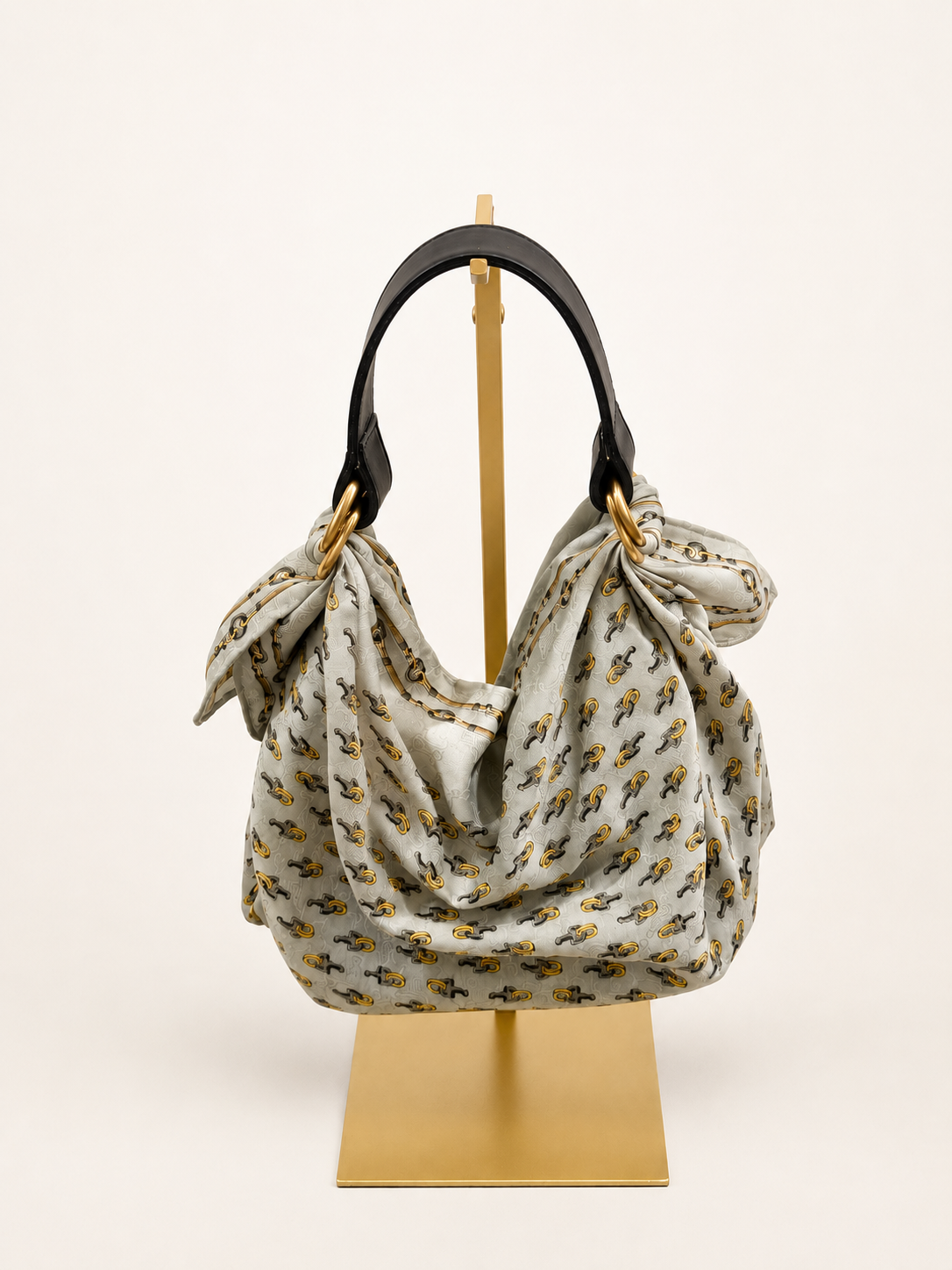 Le Noué — Vintage Celine Cotton Petite, Soft Grey