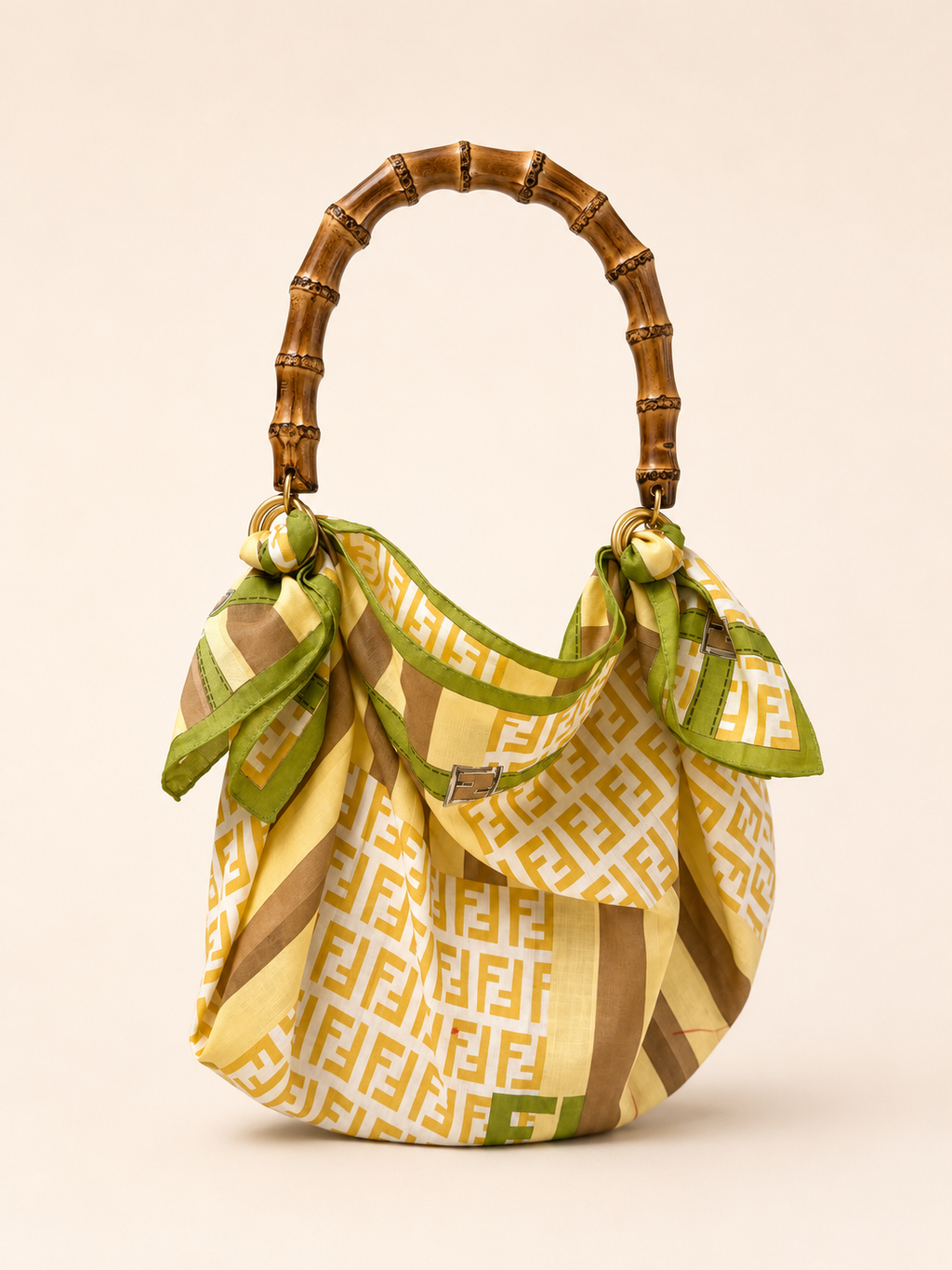 Le Noué — Vintage Fendi Cotton Petite, Zucchino Stripe