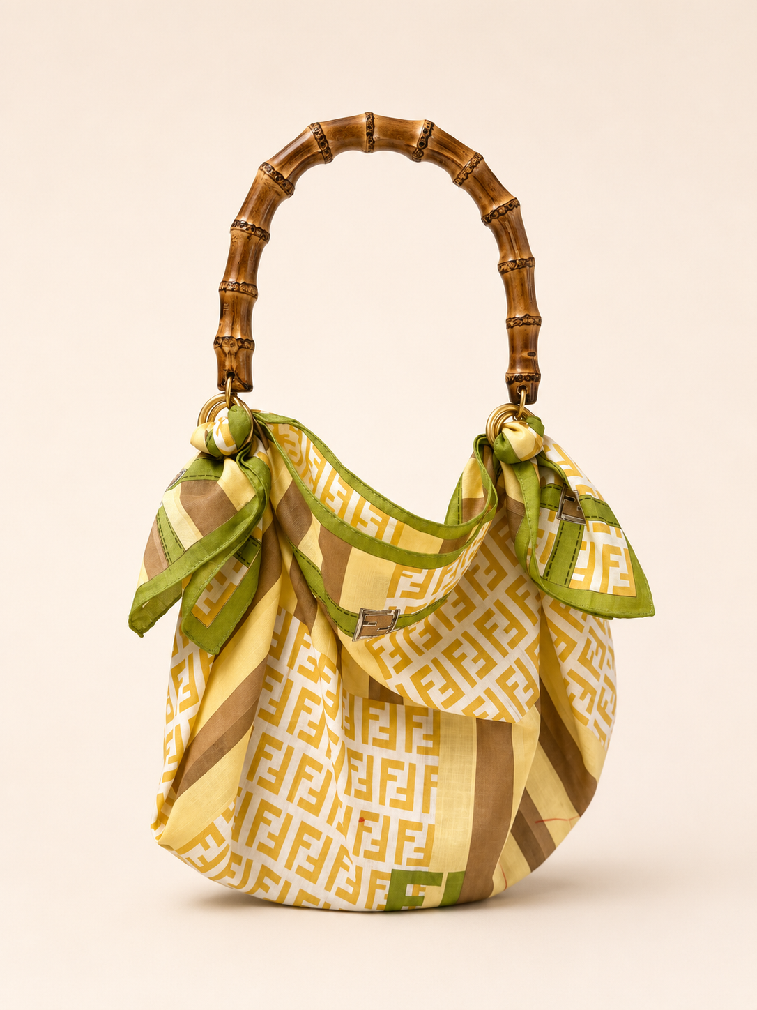 Le Noué — Vintage Fendi Cotton Petite, Zucchino Stripe