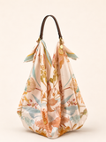 Le Noué — Silk Carré, Ivory, Botanical