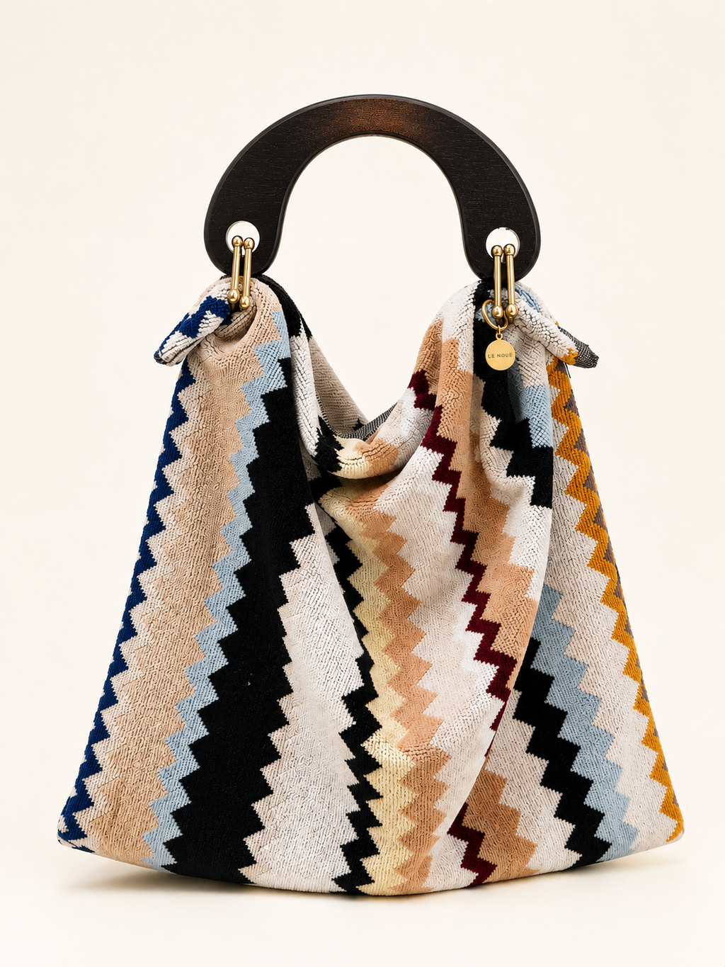 Le Noué — Missoni Terry, Curt Chevron, Espresso Wood