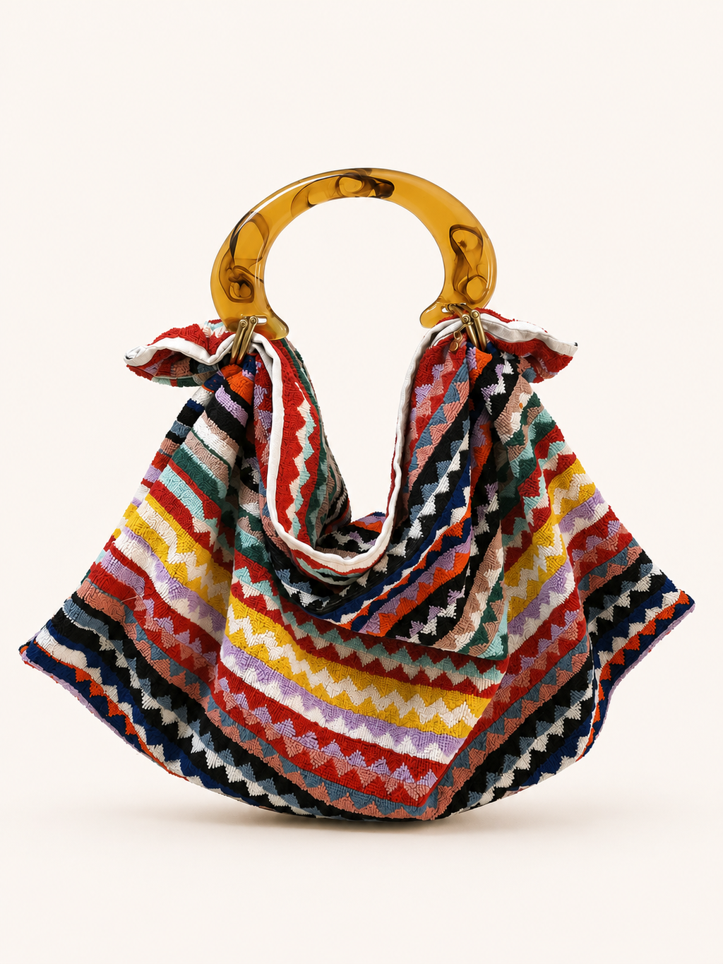 Le Noué — Missoni Terry, Riverbero Chevron, Amber