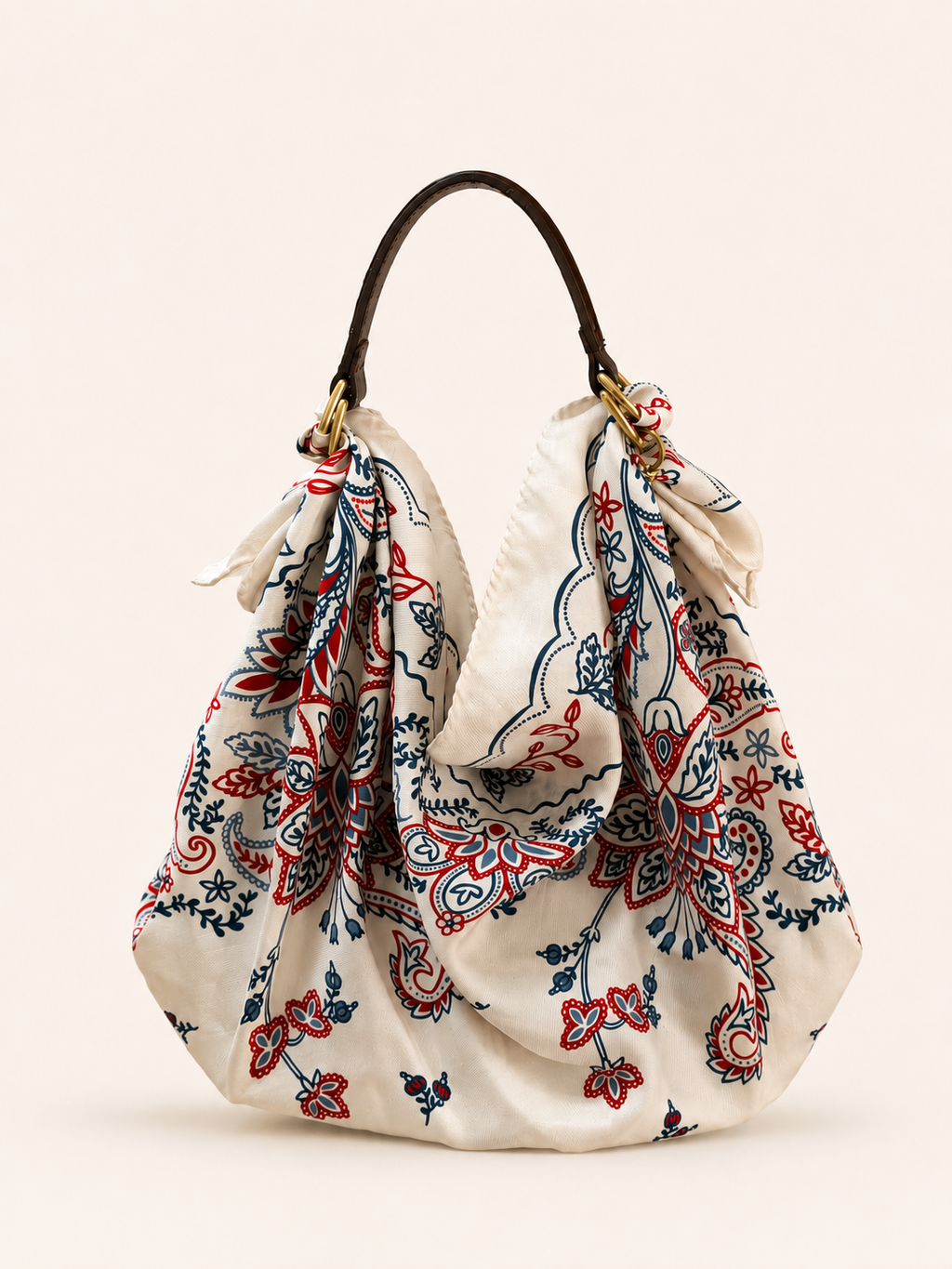 Le Noué — Vintage Kith Silk Midi, Paisley