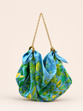 Le Noué — Vintage Hermès Silk Petite, Sky Blue