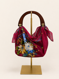 Le Noué — Vintage Christian Dior Cotton Petite, Burgundy
