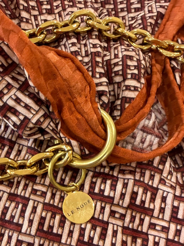 Le Noué — Vintage Fendi Silk Petite, Zucchino