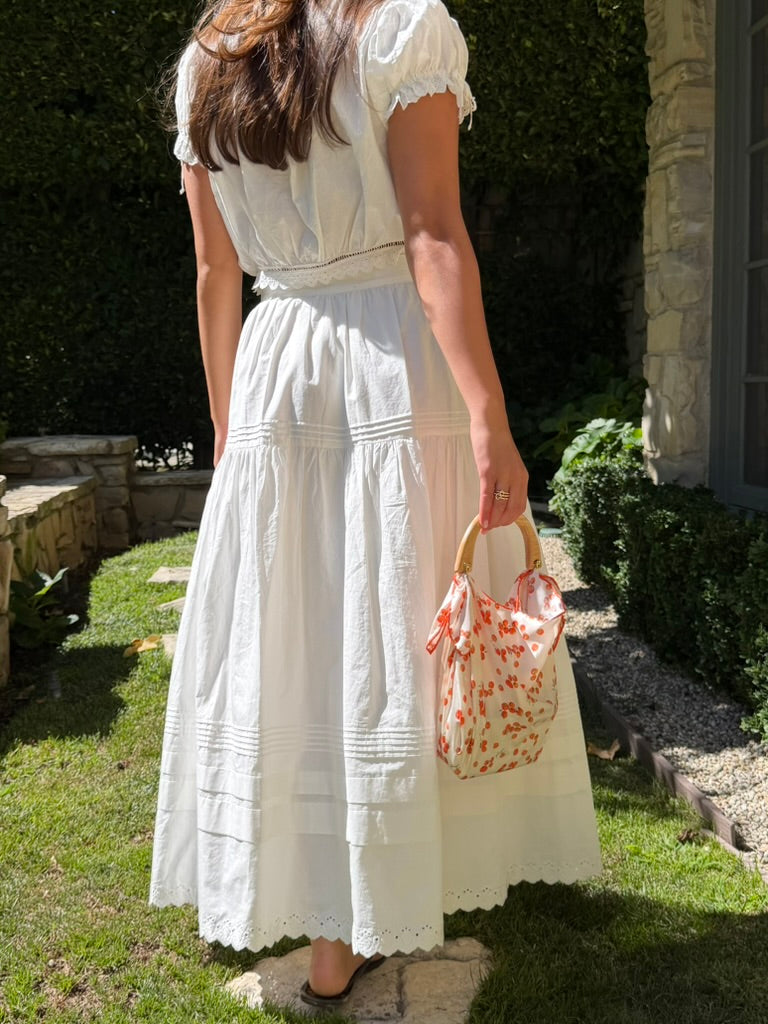 Le Noué — Silk Petite, Ivory Cherry Tomato
