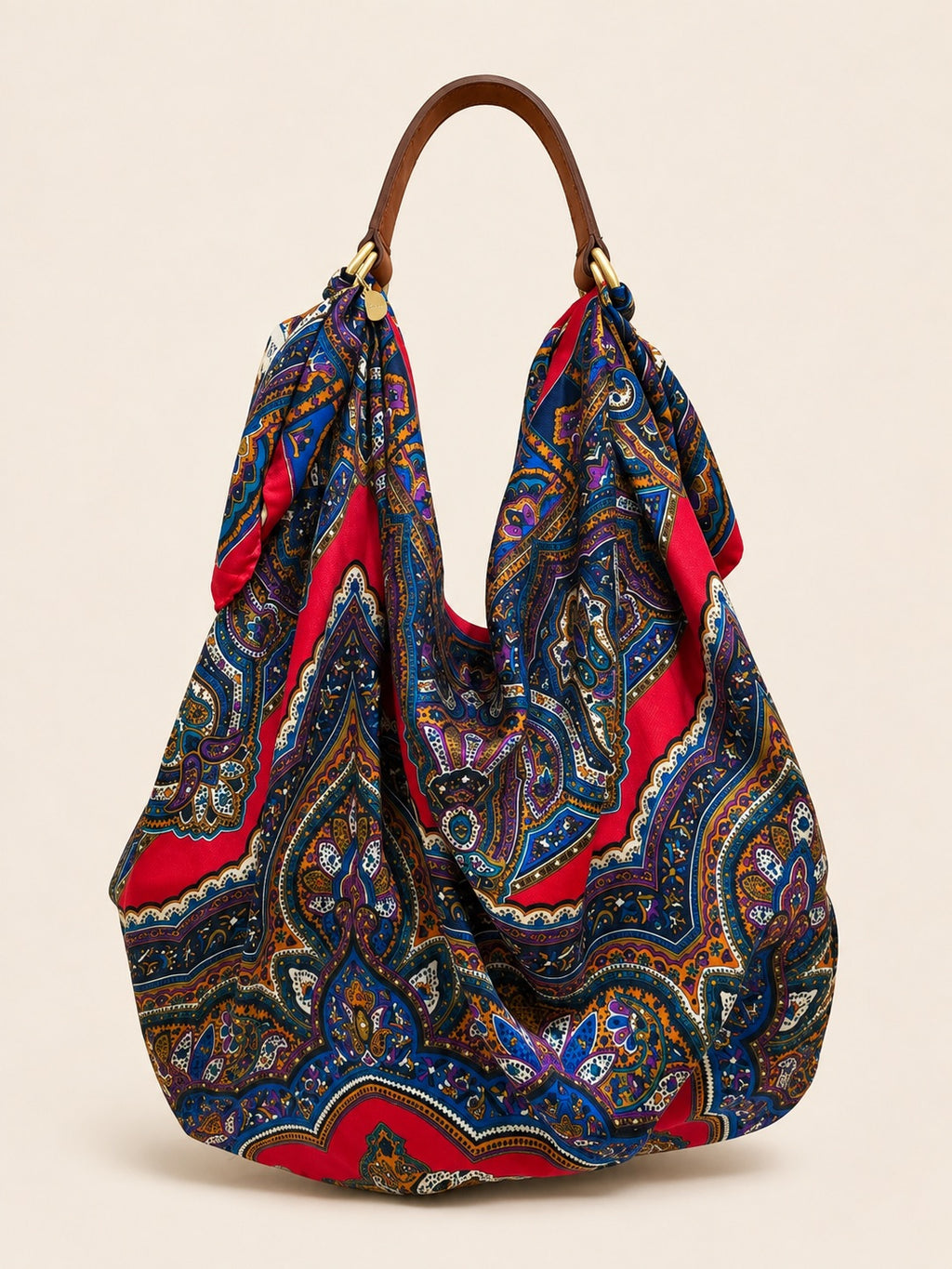 Le Noué — Vintage Yves Saint Laurent Silk Carré, Paisley