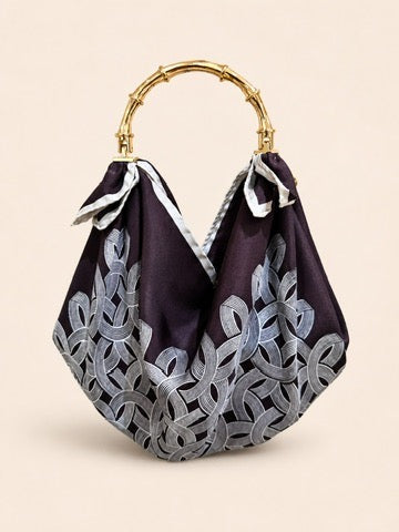 Le Noué — Vintage Tom Ford Silk Petite, Interlocking Chain Link