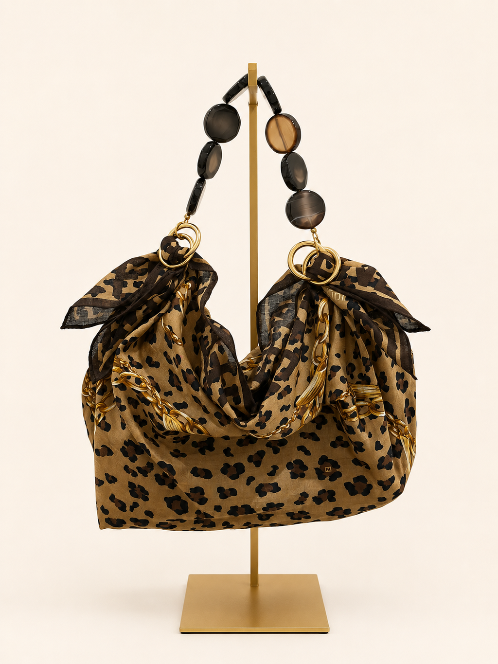 Le Noué — Vintage Fendi Cotton Petite, Leopard