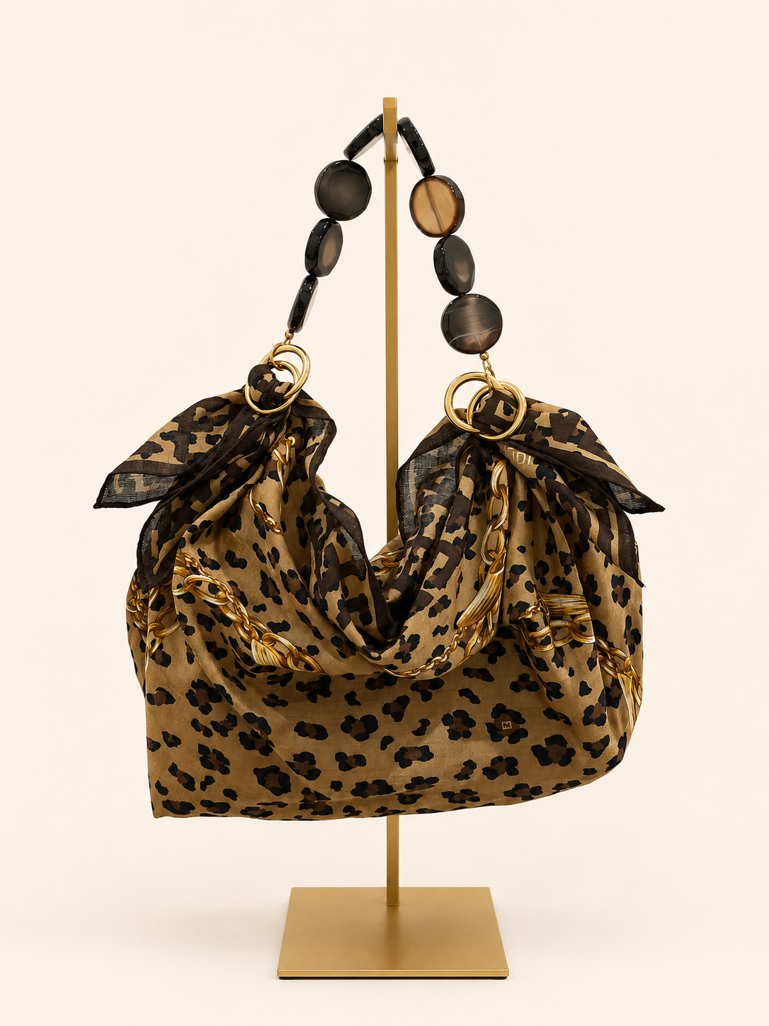 Le Noué — Vintage Fendi Cotton Petite, Leopard