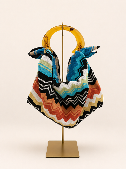 Le Noué — Missoni Terry, Zigzag Bold (Amber)