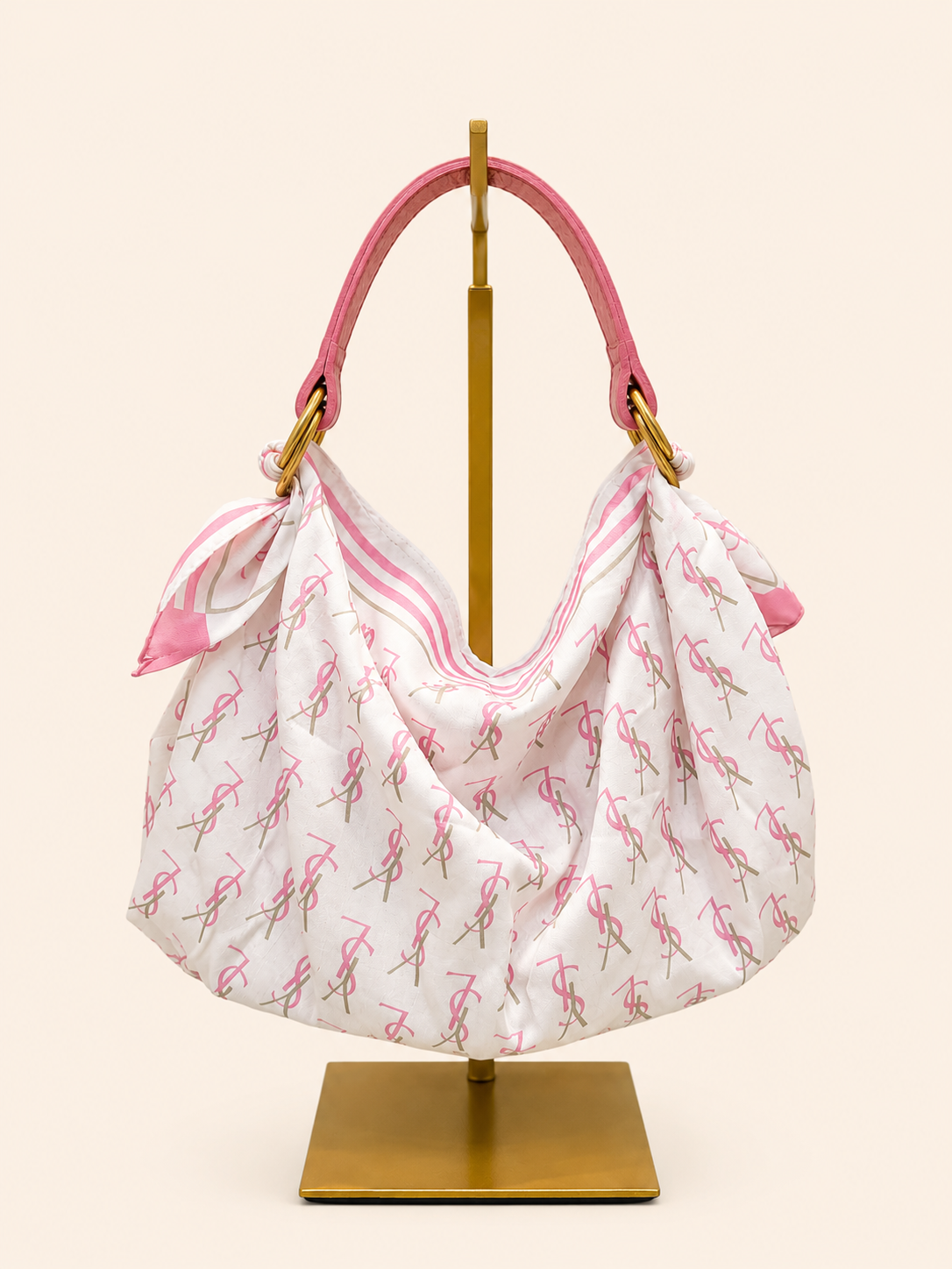 Le Noué — Vintage Yves Saint Laurent Cotton Petite, Rose Pink