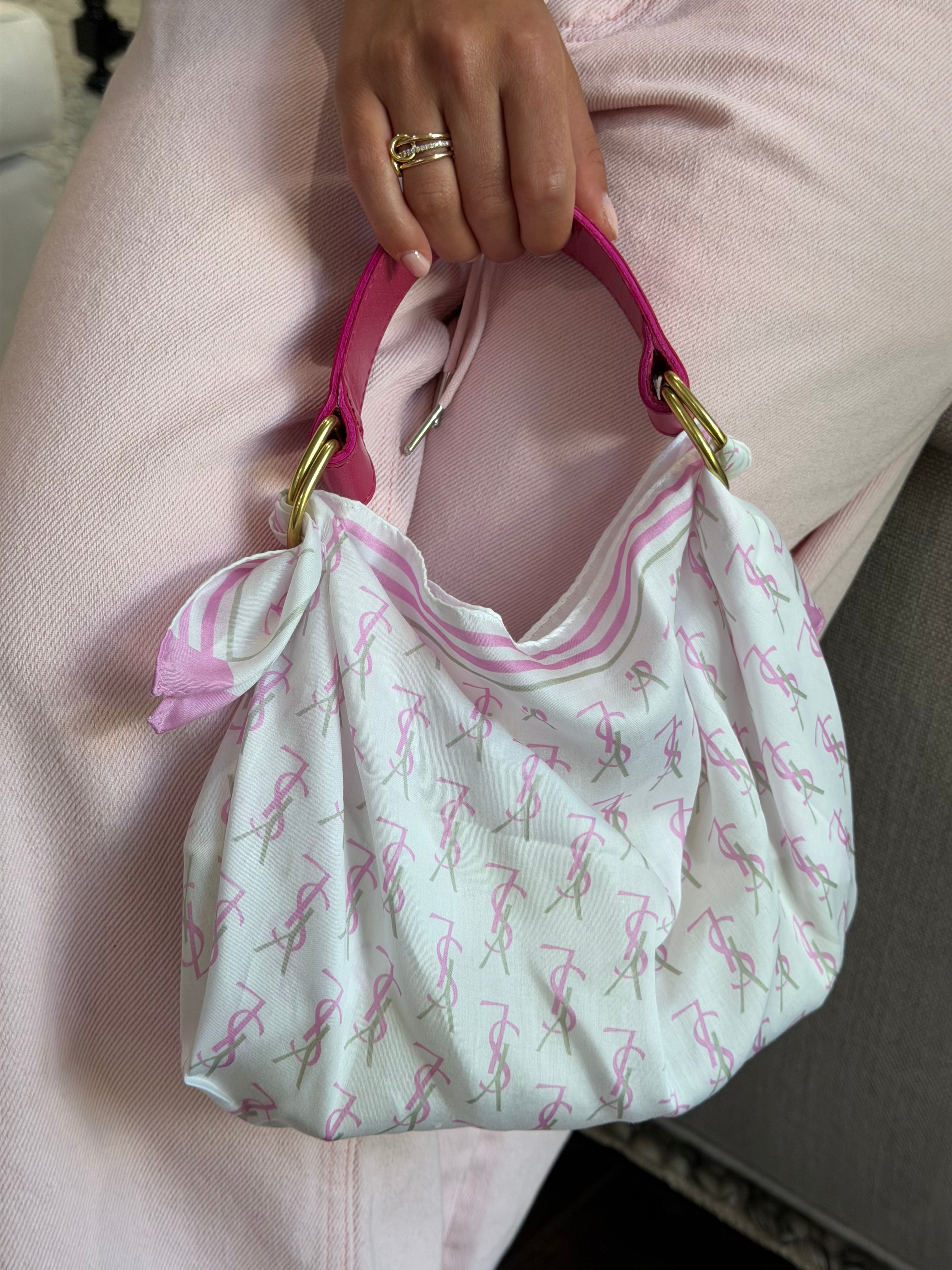 Le Noué — Vintage Yves Saint Laurent Cotton Petite, Rose Pink